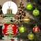 Set of 16 Christmas Tree Ornaments Decorations Balls (Red and Green)